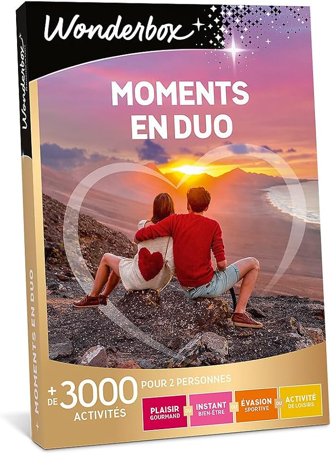 Wonderbox Moments en Duo 3000 activités à partager
