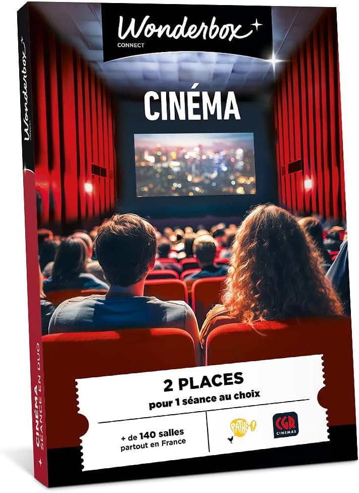 Wonderbox Cinéma Duo 2 places de cinéma