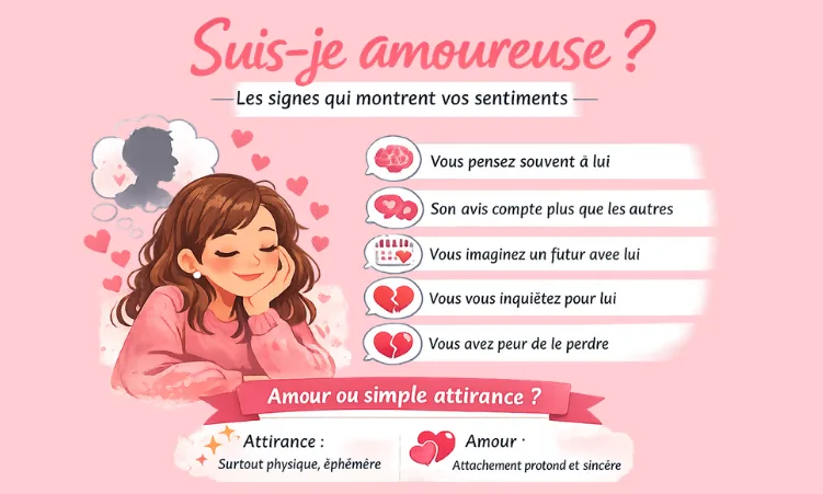 comment savoir si je suis amoureuse