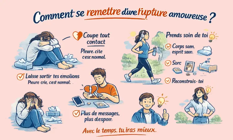 comment se remettre d'une rupture