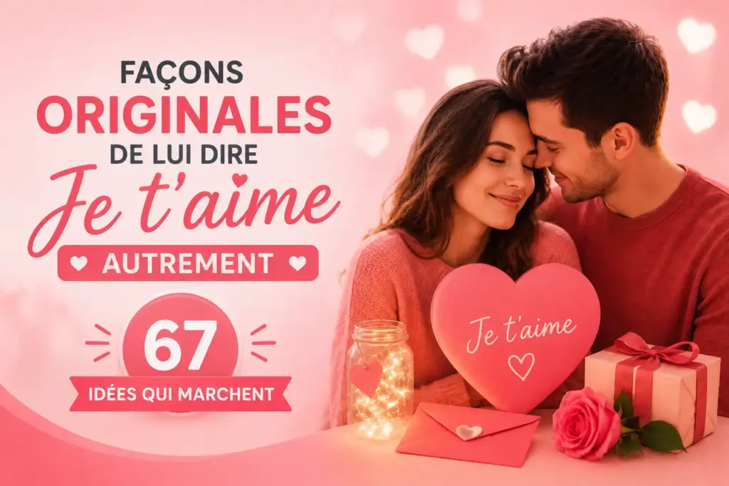 comment lui dire je t'aime autrement