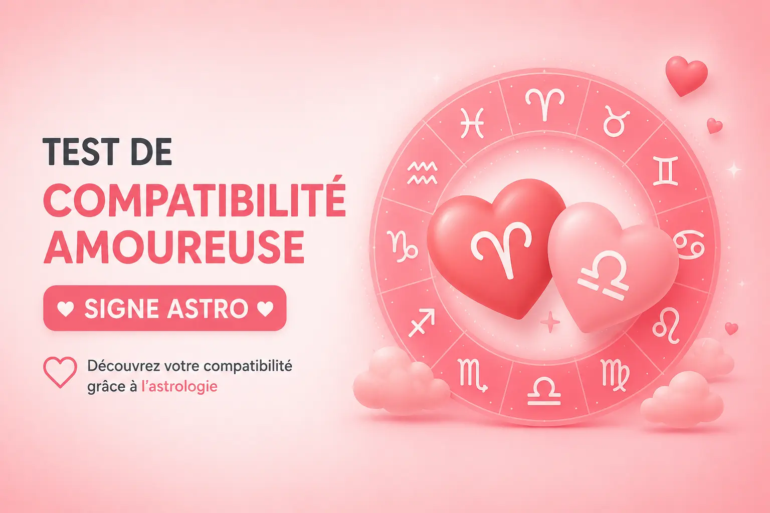 test de compatibilité amoureuse signe astrologique